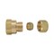 Thrifco Plumbing No. 66-C 3/8 Inch x 3/8 Inch Lead-Free Brass Compression FIP Adapt 4401080 - alternate 2